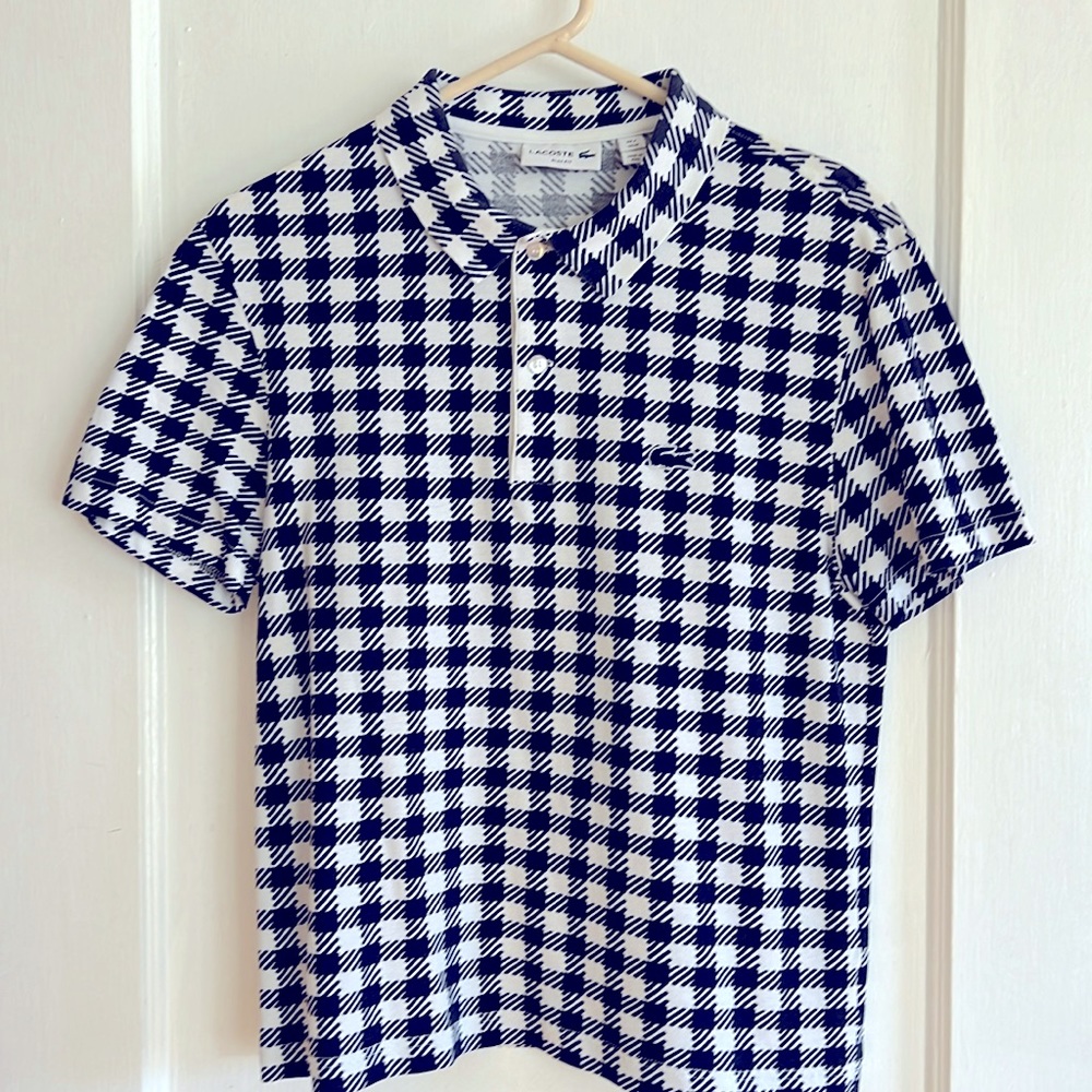 Men’s Lacoste casual short sleeve shirt
